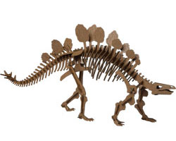 優麗ののステゴサウルス ペーパークラフト